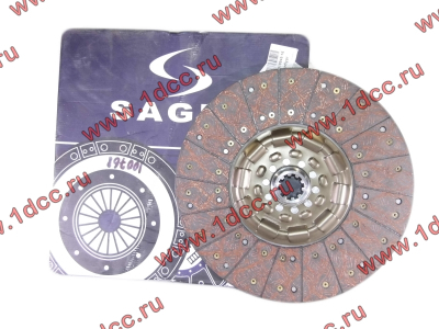 Диск сцепления ведомый 420 мм SAGES H2/H3 HOWO (ХОВО) WG1560161130 фото 1 Тюмень